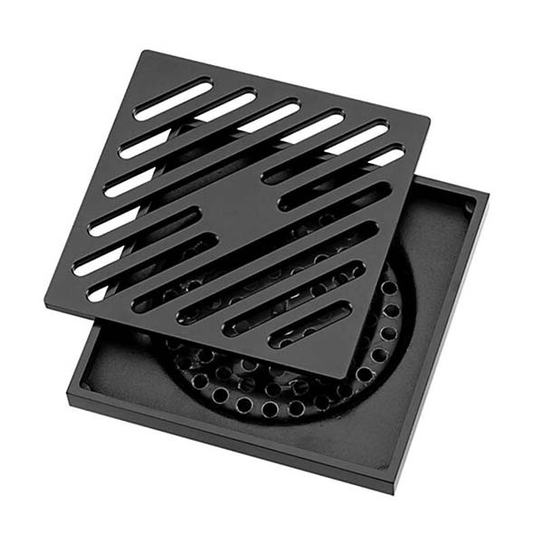 Душевой трап Gappo G81050-6 черный Душевой трап Gappo G81050-6 черный