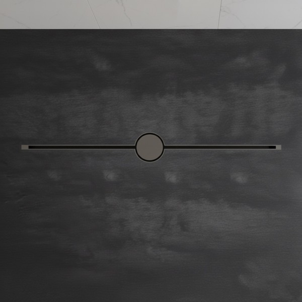 Трап для душа Lauter 210105GM 1500x15 (оружейная сталь) Трап для душа Lauter 210105GM 1500x15 (оружейная сталь)