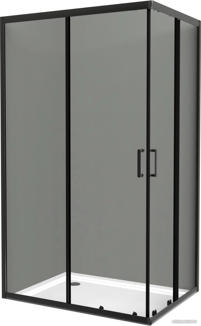 Душевой уголок BelBagno UNO-195-AH-2-120/100-C-NERO Душевой уголок BelBagno UNO-195-AH-2-120/100-C-NERO