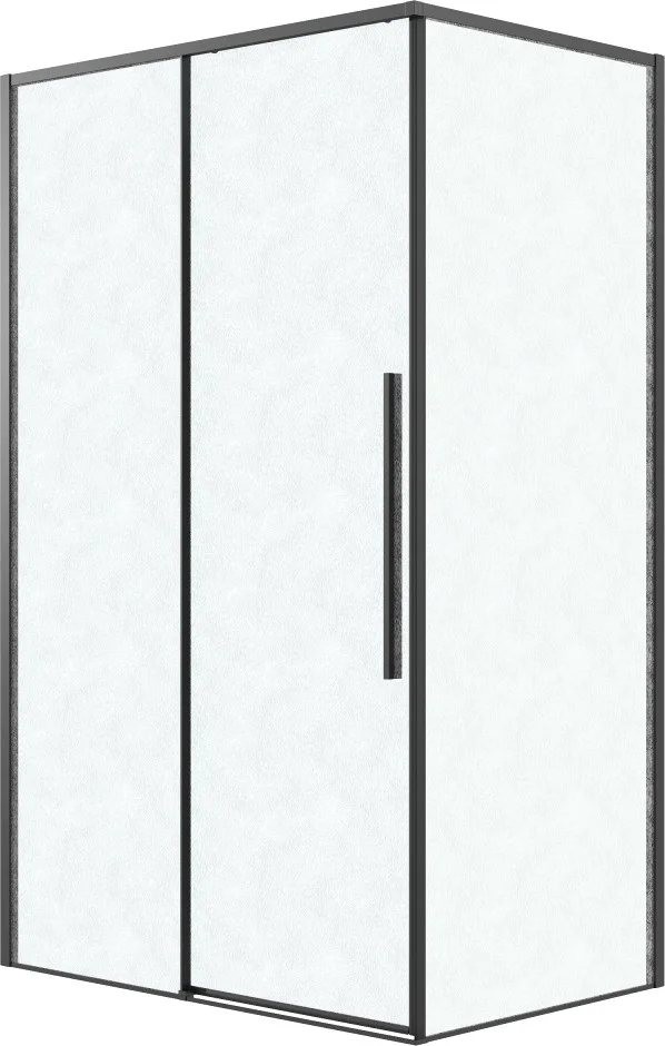 Душевой уголок Grossman Galaxy 100x90x195 / 120.K33.01.1090.21.02 (черный матовый/стекло шиншилла) Душевой уголок Grossman Galaxy 100x90x195 / 120.K33.01.1090.21.02 (черный матовый/стекло шиншилла)