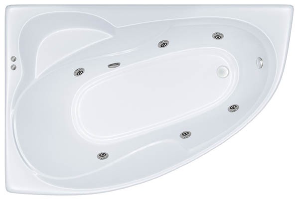 Гидромассажная ванна Triton Николь базовая Flat 160х100 R Гидромассажная ванна Triton Николь базовая Flat 160х100 R