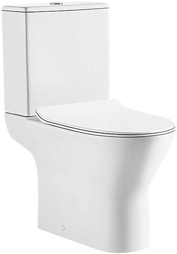 Унитаз напольный Triton-Pro Astro AO-2345 38,5x61,0 безободковый SoftClose Унитаз напольный Triton-Pro Astro AO-2345 38,5x61,0 безободковый SoftClose