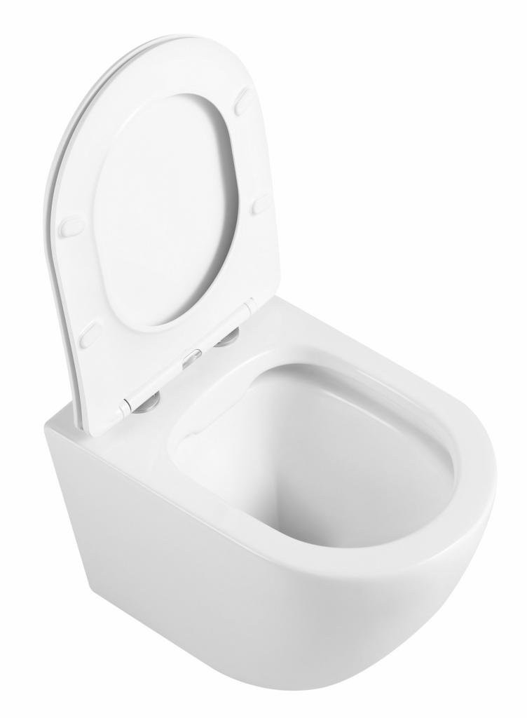 Унитаз подвесной Triton-Pro Verso VO-1832 52x36,5 сиденье Duroplast, SoftClose Унитаз подвесной Triton-Pro Verso VO-1832 52x36,5 сиденье Duroplast, SoftClose
