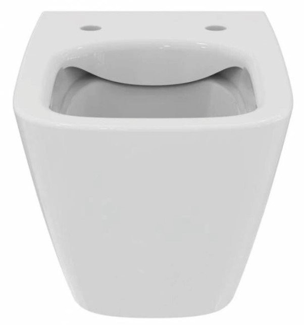 Подвесной унитаз Ideal Standard I.Life B T461401 с технологией RimLS+ (безободковый) с сиденьем SoftClose белый Подвесной унитаз Ideal Standard I.Life B T461401 с технологией RimLS+ (безободковый) с сиденьем SoftClose белый