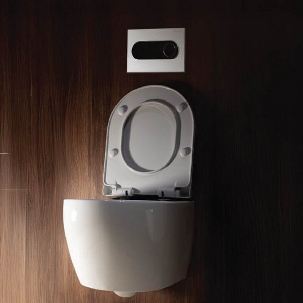 Унитаз подвесной Pestan Fluenta 49x35,5 40013803 Turbo 360° без крышки Унитаз подвесной Pestan Fluenta 49x35,5 40013803 Turbo 360° без крышки