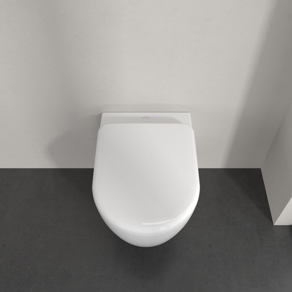 Унитаз подвесной Villeroy & Boch Skyla TwistFlush 5656CL01 с крышкой дюропласт SoftClose Унитаз подвесной Villeroy & Boch Skyla TwistFlush 5656CL01 с крышкой дюропласт SoftClose