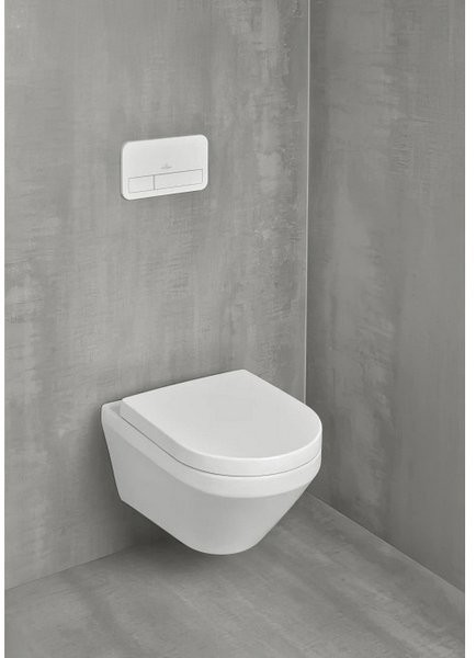 Унитаз подвесной Villeroy & Boch Architectura TwistFlush 4694CL01 с крышкой дюропласт SoftClose Унитаз подвесной Villeroy & Boch Architectura TwistFlush 4694CL01 с крышкой дюропласт SoftClose