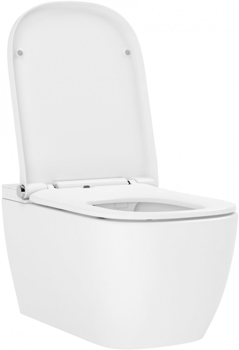 Подвесной умный унитаз Lavinia Boho Smart V-Clean 3359101R безободковый SoftClose Подвесной умный унитаз Lavinia Boho Smart V-Clean 3359101R безободковый SoftClose