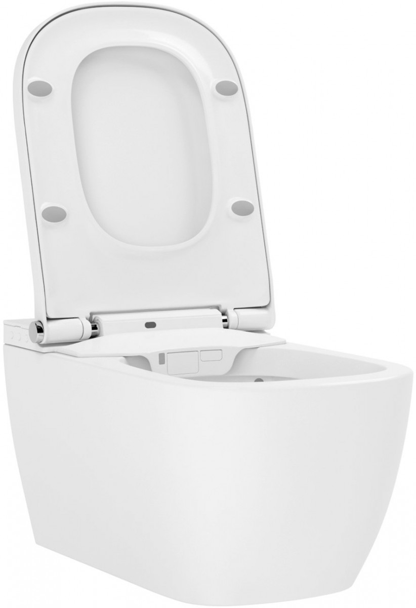 Подвесной умный унитаз Lavinia Boho Smart V-Clean 3359101R безободковый SoftClose Подвесной умный унитаз Lavinia Boho Smart V-Clean 3359101R безободковый SoftClose