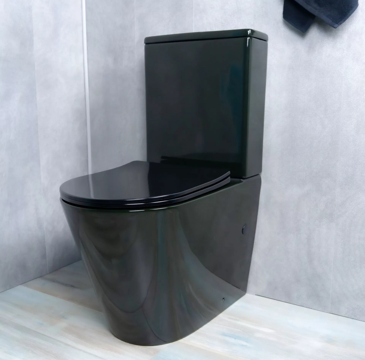 Унитаз напольный Gid Tr2179BL 36x61 безободковый микролифт дюропласт черный глянцевый Унитаз напольный Gid Tr2179BL 36x61 безободковый микролифт дюропласт черный глянцевый