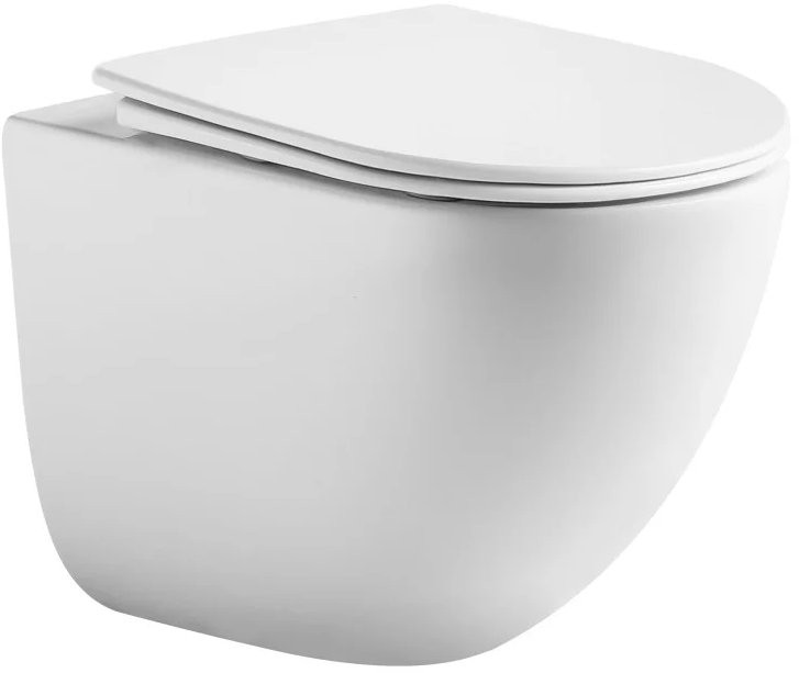 Унитаз подвесной Ceramalux TR-0199ZK 36x50 сиденье Duroplast, микролифт Унитаз подвесной Ceramalux TR-0199ZK 36x50 сиденье Duroplast, микролифт