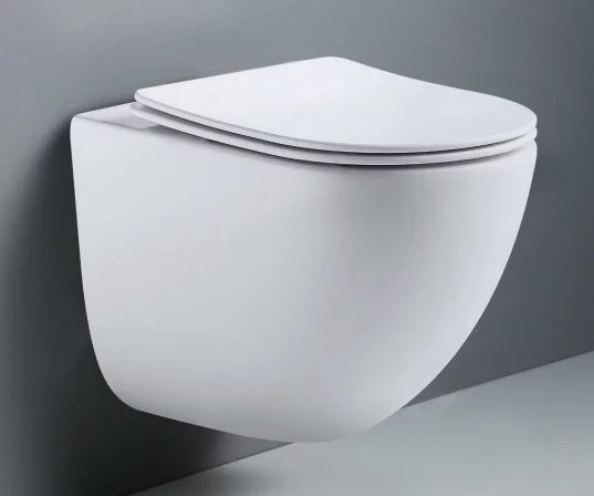 Унитаз подвесной Ceramalux TR-0199ZK 36x50 сиденье Duroplast, микролифт Унитаз подвесной Ceramalux TR-0199ZK 36x50 сиденье Duroplast, микролифт
