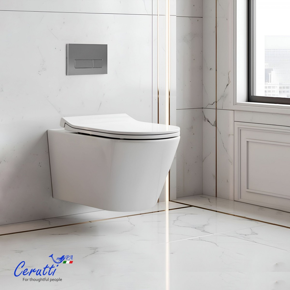 Унитаз подвесной Ceruttispa IRENEO Aria Tornado CT12148 35,5x42 сиденье дюропласт, белый глянец Унитаз подвесной Ceruttispa IRENEO Aria Tornado CT12148 35,5x42 сиденье дюропласт, белый глянец