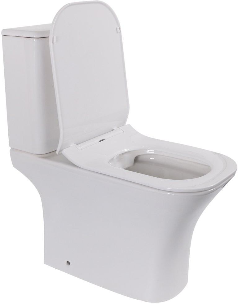 Напольный унитаз CeruttiSpa Vettore 34,5x66,5 безободковый SoftClose Напольный унитаз CeruttiSpa Vettore 34,5x66,5 безободковый SoftClose