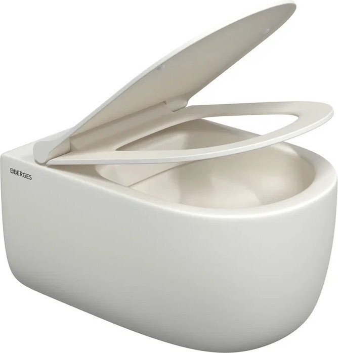 Унитаз подвесной Berges Ego XL Rimless / 082218 Унитаз подвесной Berges Ego XL Rimless / 082218