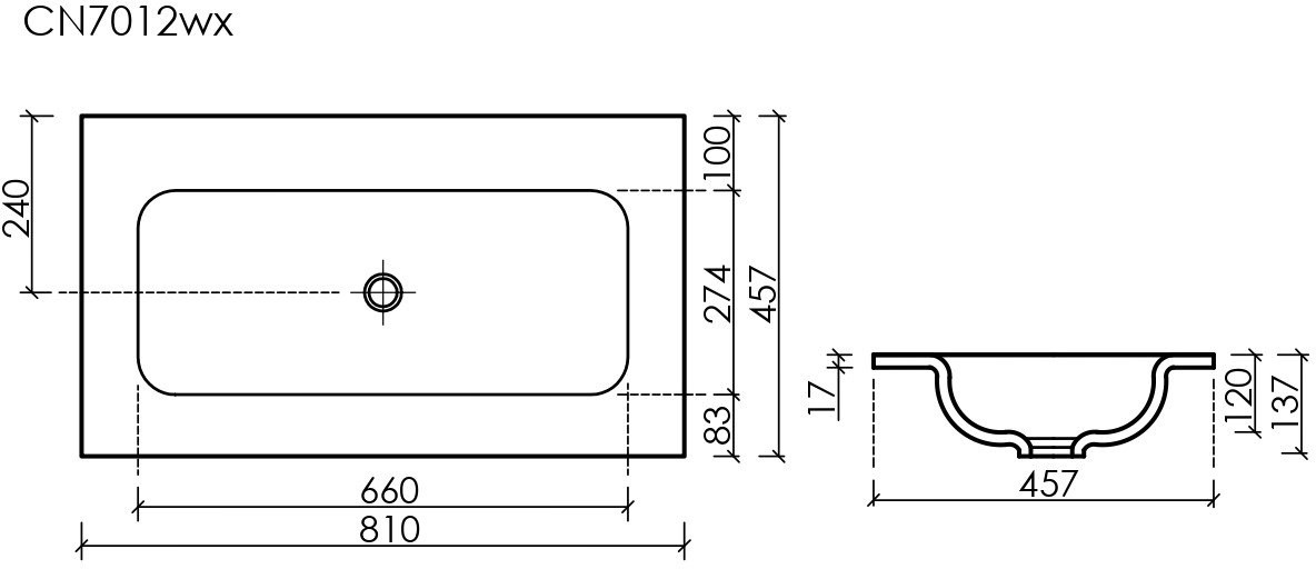 Умывальник накладной Ceramicanova Grace CN7012wx белый Умывальник накладной Ceramicanova Grace CN7012wx белый