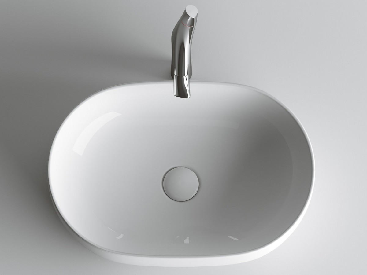 Умывальник накладной Ceramicanova Element CN6047 белый Умывальник накладной Ceramicanova Element CN6047 белый