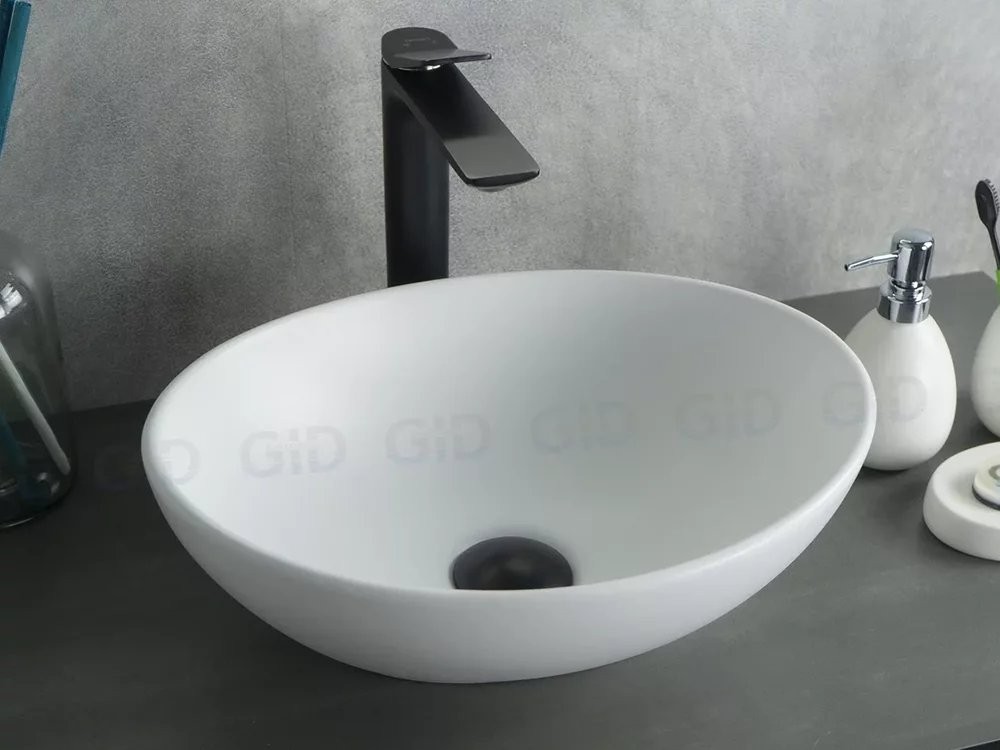 Умывальник накладной Gid N900 41x34 белый матовый Умывальник накладной Gid N900 41x34 белый матовый