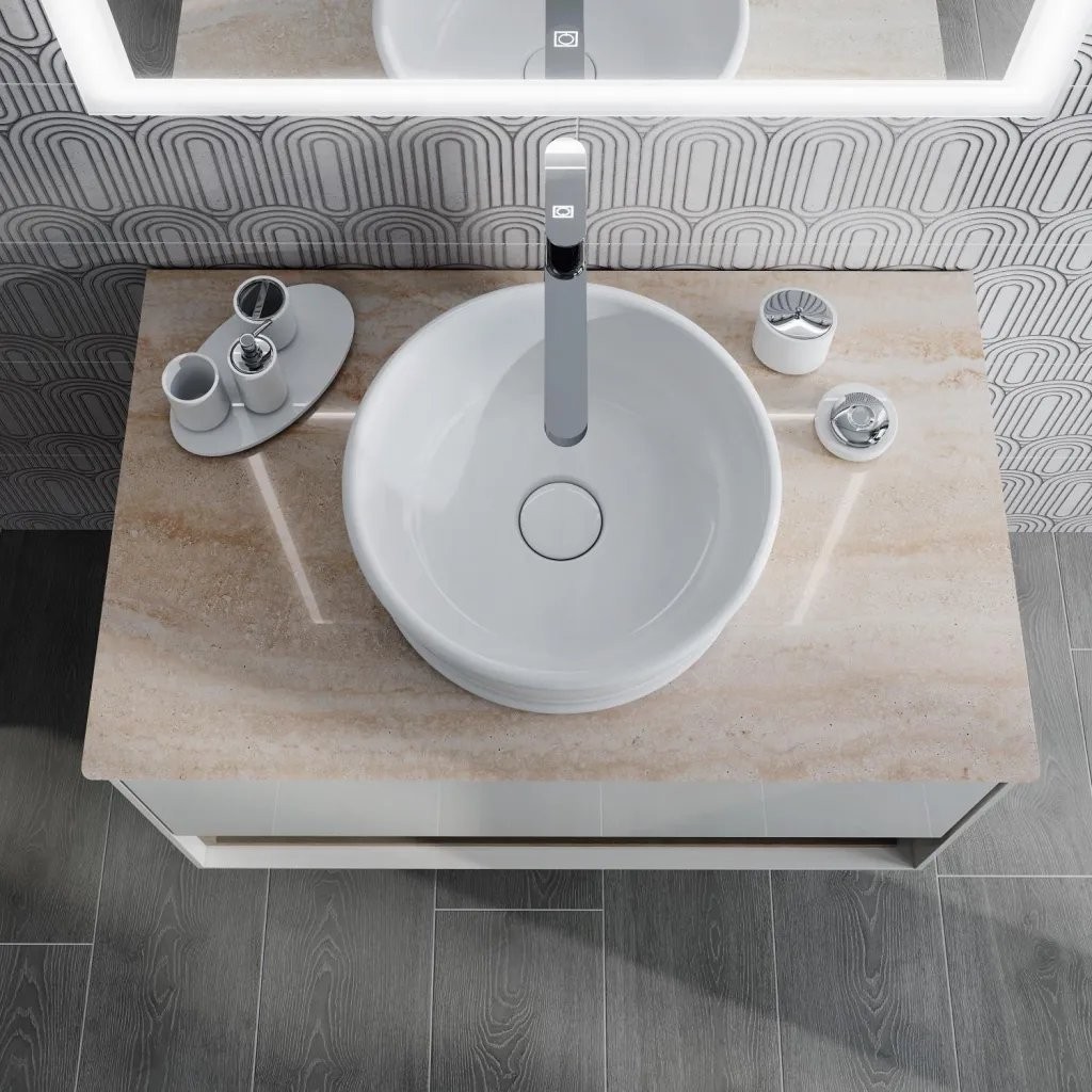 Умывальник накладной Kerama Marazzi CIRCO 36x36 белый Умывальник накладной Kerama Marazzi CIRCO 36x36 белый