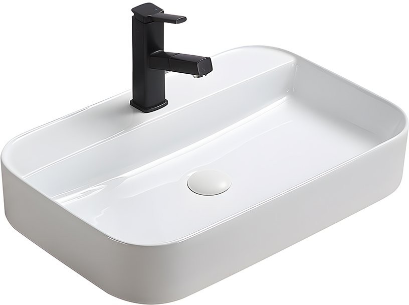Умывальник накладной Amore di Mare Bella 60407-RR 60x40 белый Умывальник накладной Amore di Mare Bella 60407-RR 60x40 белый