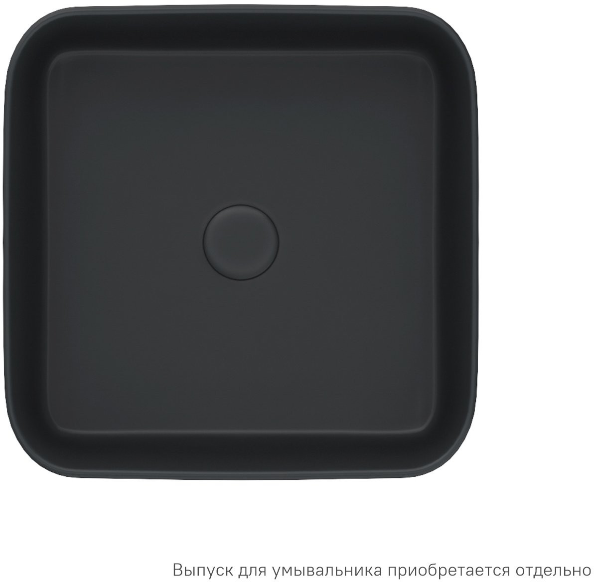 Умывальник Iddis Bridge BRIBM04i27 39x39 черный Умывальник Iddis Bridge BRIBM04i27 39x39 черный