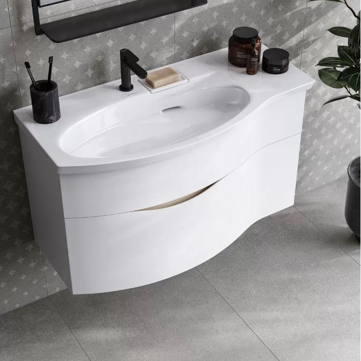 Умывальник мебельный Kerama Marazzi Riva 100 левый Умывальник мебельный Kerama Marazzi Riva 100 левый