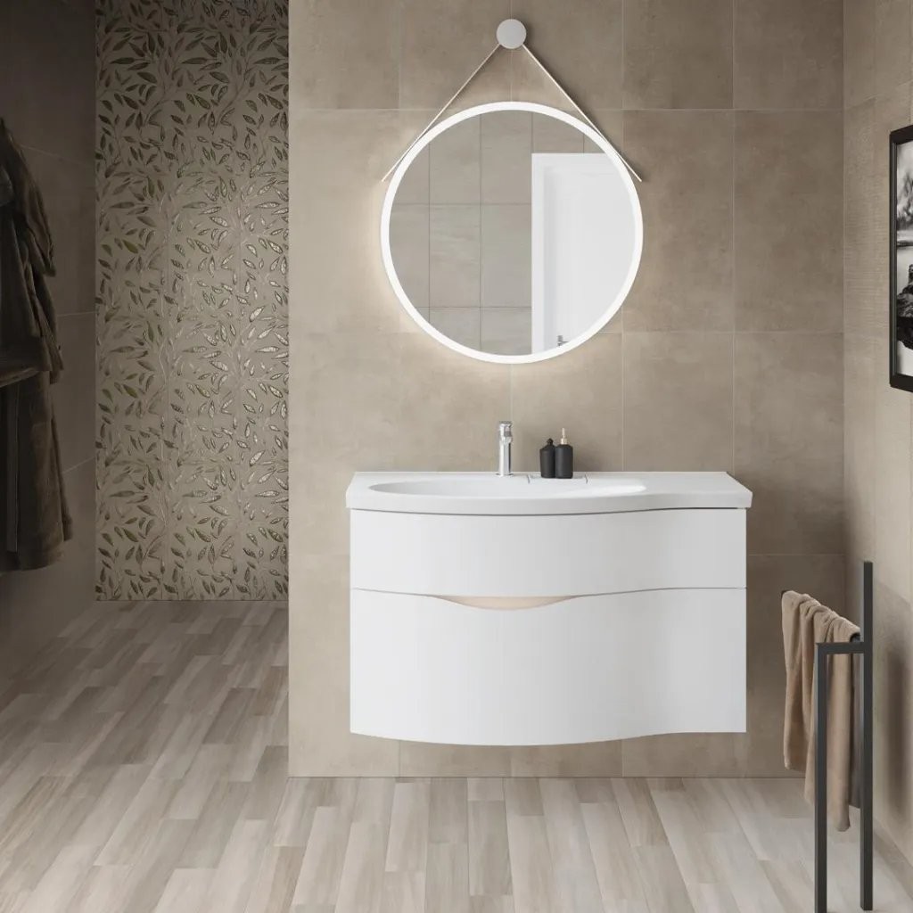 Умывальник мебельный Kerama Marazzi Riva 100 левый Умывальник мебельный Kerama Marazzi Riva 100 левый