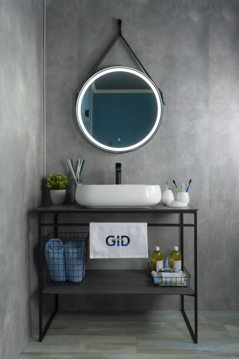 Умывальник накладной Gid N9243 56x42 белый Умывальник накладной Gid N9243 56x42 белый