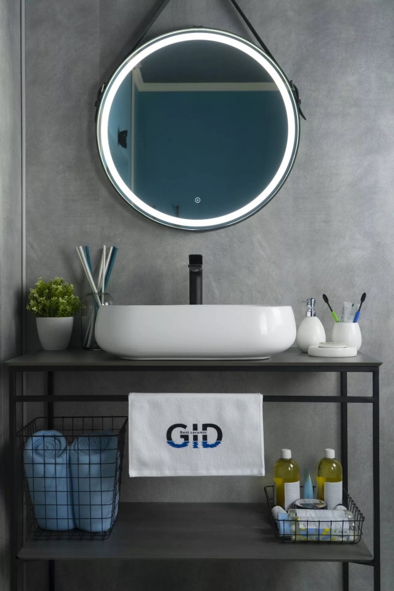 Умывальник накладной Gid N9243 56x42 белый Умывальник накладной Gid N9243 56x42 белый