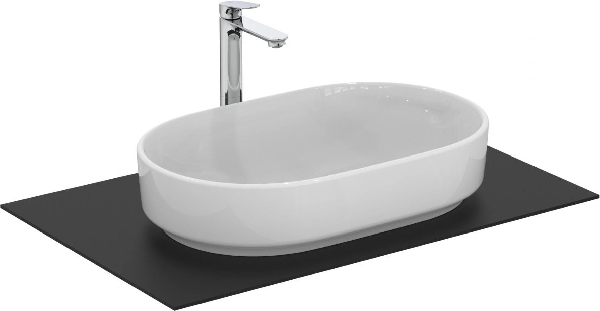 Умывальник Ideal Standard i.life O T573101 60x38 накладной Умывальник Ideal Standard i.life O T573101 60x38 накладной