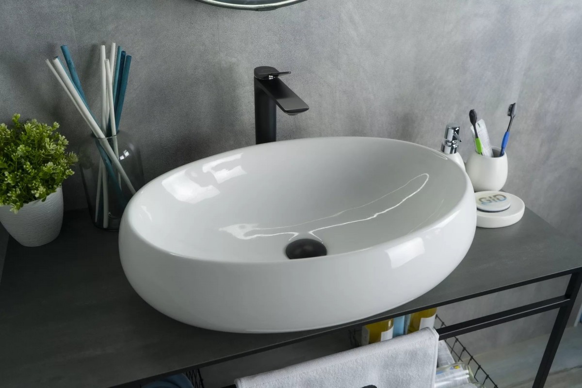 Умывальник накладной Gid N9030a 60x41 белый Умывальник накладной Gid N9030a 60x41 белый