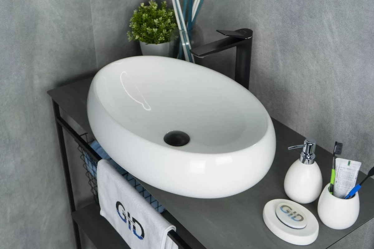 Умывальник накладной Gid N9030a 60x41 белый Умывальник накладной Gid N9030a 60x41 белый