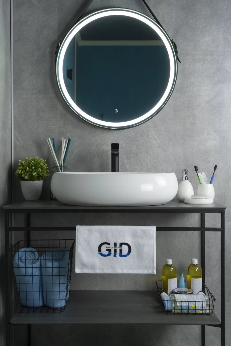 Умывальник накладной Gid N9030a 60x41 белый Умывальник накладной Gid N9030a 60x41 белый