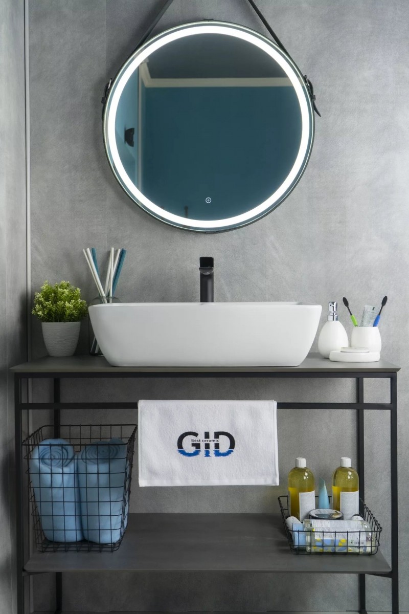 Умывальник накладной Gid N9121 59x42 белый Умывальник накладной Gid N9121 59x42 белый