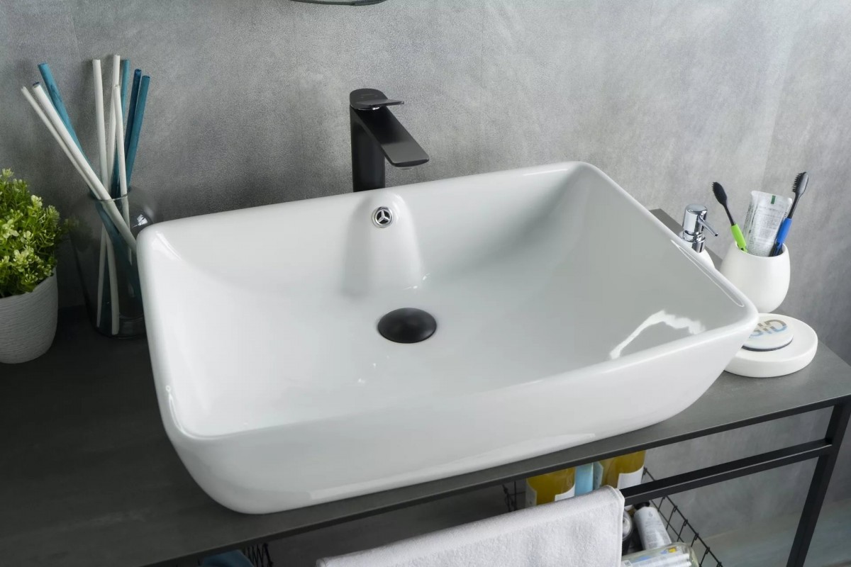Умывальник накладной Gid N9121 59x42 белый Умывальник накладной Gid N9121 59x42 белый