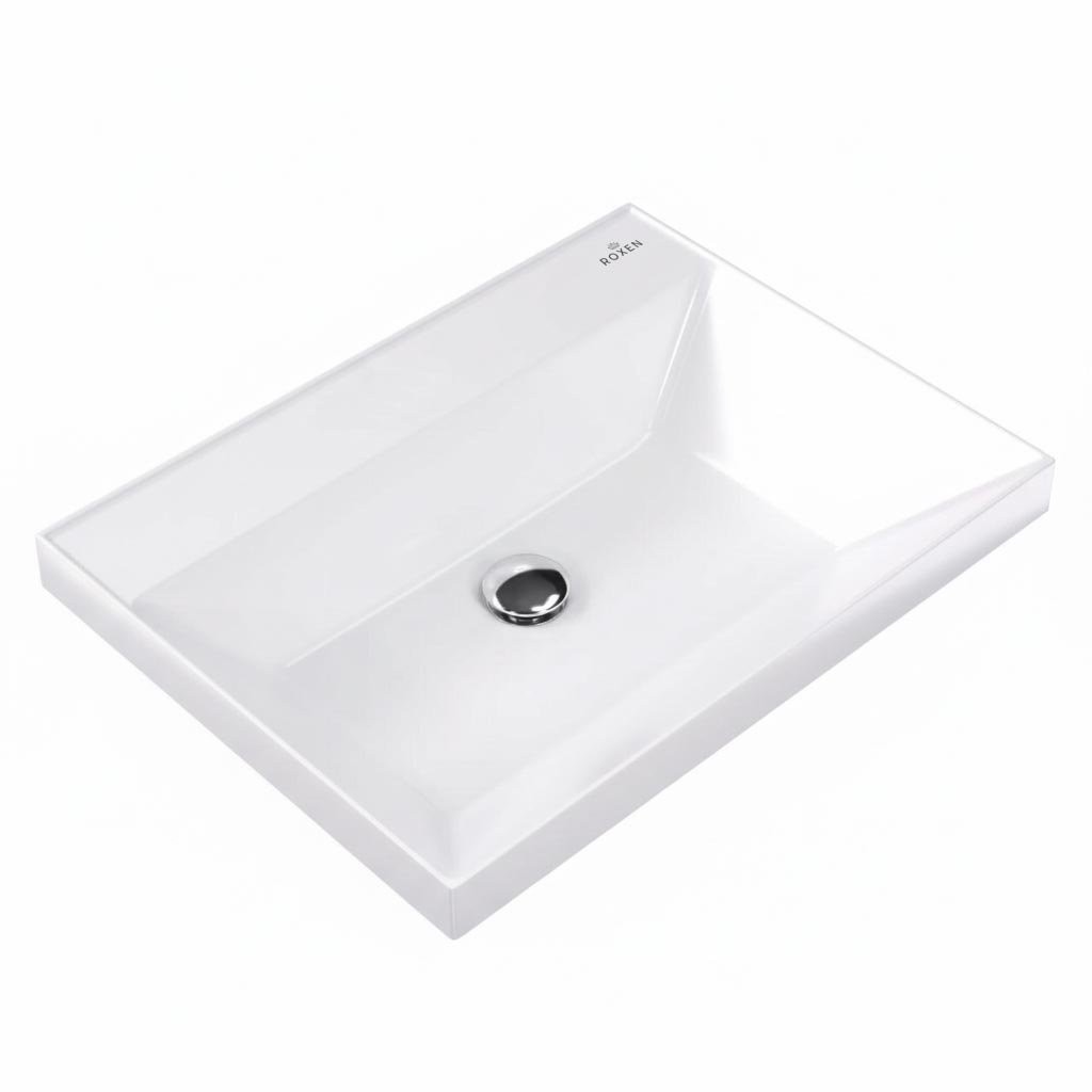 Умывальник Roxen Mila 60-N 3001160-NH без отверстия под смеситель Умывальник Roxen Mila 60-N 3001160-NH без отверстия под смеситель
