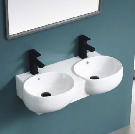Умывальник подвесной CeramaLux B2004 белый глянец Умывальник подвесной CeramaLux B2004 белый глянец