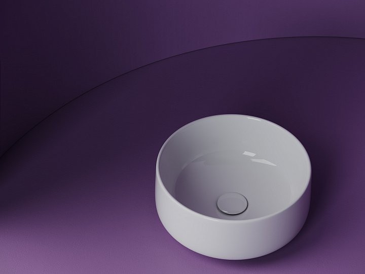 Умывальник накладной Ceramicanova Element CN5047 белый Умывальник накладной Ceramicanova Element CN5047 белый