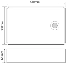 Умывальник Axus 9687B 51x33 белый Умывальник Axus 9687B 51x33 белый