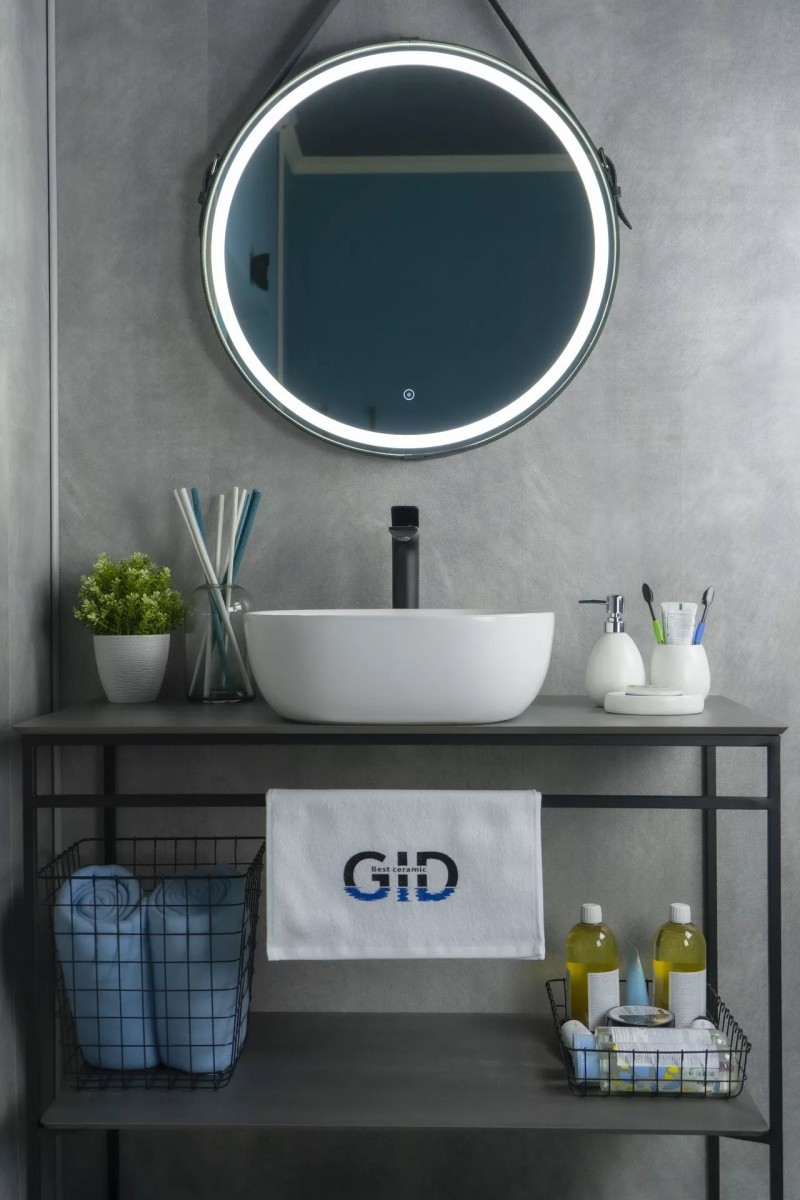 Умывальник накладной Gid D1301 42.5x42.5 белый Умывальник накладной Gid D1301 42.5x42.5 белый