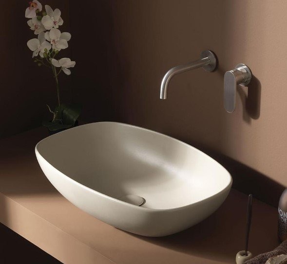 Умывальник Flaminia ND60A 60x39 белый Умывальник Flaminia ND60A 60x39 белый