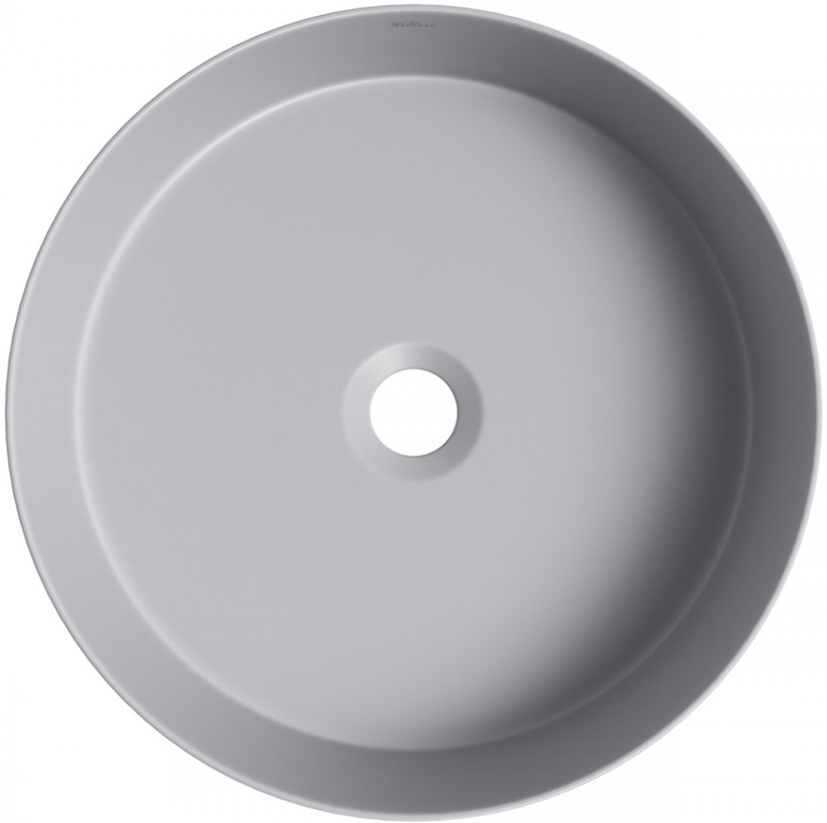Умывальник накладной Wellsee Coax 323509000 36x36 серый матовый Умывальник накладной Wellsee Coax 323509000 36x36 серый матовый