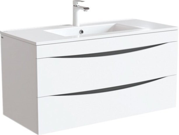 Умывальник Iddis Cloud 0131000i28 100x46,5 белый Умывальник Iddis Cloud 0131000i28 100x46,5 белый