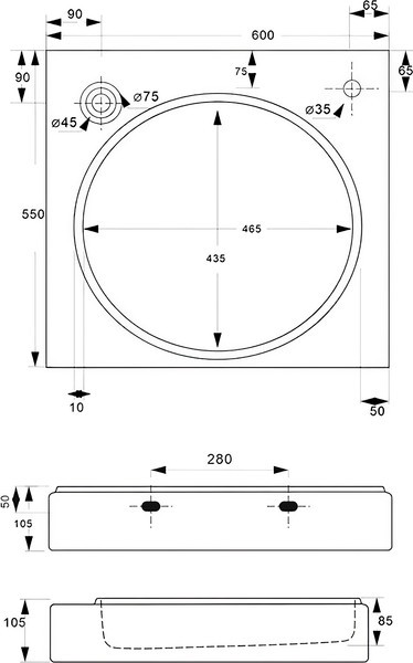 Умывальник Lauter Над стиральной машиной 21WM003 (белый, c сифоном и кронштейнами) Умывальник Lauter Над стиральной машиной 21WM003 (белый, c сифоном и кронштейнами)
