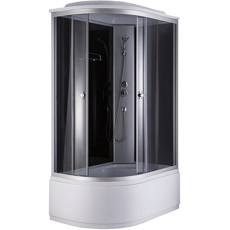 Душевая кабина Niagara NG-2510-14R 120x80x215 (тонированное стекло) Душевая кабина Niagara NG-2510-14R 120x80x215 (тонированное стекло)