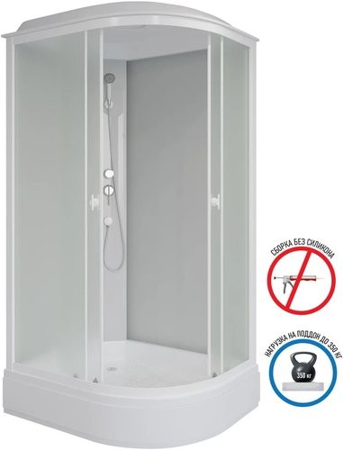 Душевая кабина Niagara Promo P120/90/26L/MT 120x90x215 Душевая кабина Niagara Promo P120/90/26L/MT 120x90x215