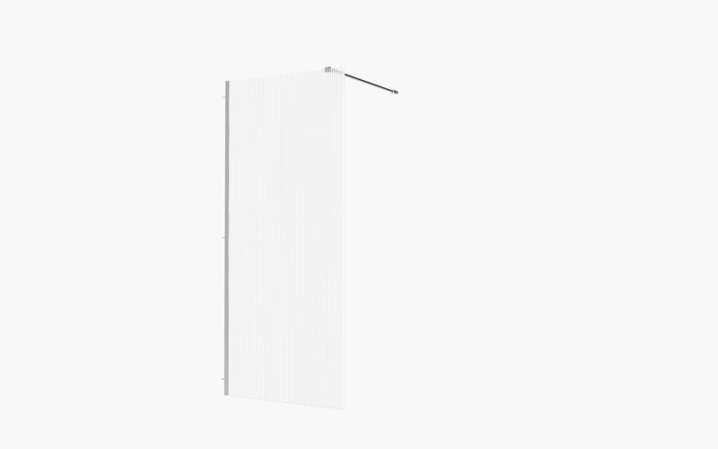 Душевая перегородка Walk-in AQUABATH ATLAS AB-01ZR05-W-900-C (90x200, хром, полупрозрачное стекло, волна) Душевая перегородка Walk-in AQUABATH ATLAS AB-01ZR05-W-900-C (90x200, хром, полупрозрачное стекло, волна)