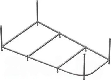Каркас Ventospa Nika 160x105 L Каркас Ventospa Nika 160x105 L