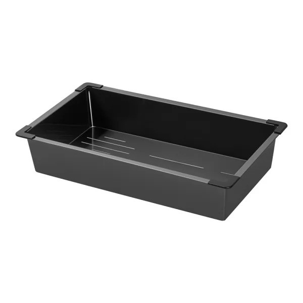 Мойка кухонная Arfeka ECO AR 600*500 POP-UP+CL G+DS BLACK Мойка кухонная Arfeka ECO AR 600*500 POP-UP+CL G+DS BLACK