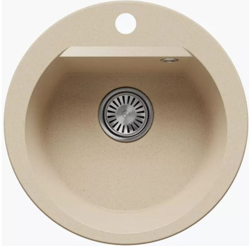 Мойка кухонная Polygran Atol 520 №328 опал Мойка кухонная Polygran Atol 520 №328 опал